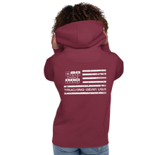 Load image into Gallery viewer, Trucking Gear USA Flag With Gear Diagram Hoodie