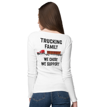 Load image into Gallery viewer, We Support Trucking Family Long Sleeve T-Shirt