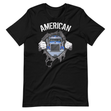 Load image into Gallery viewer, American Trucker Kenworth Semi Chest Pulled Open T-Shirt