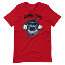 Load image into Gallery viewer, American Trucker Kenworth Semi Chest Pulled Open T-Shirt