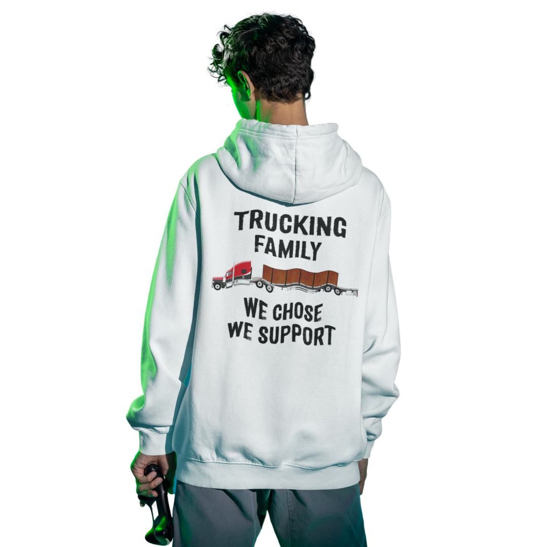  Truck Driver Evolution Truck Driver Essentials Men Trucker  Pullover Hoodie : Clothing, Shoes & Jewelry