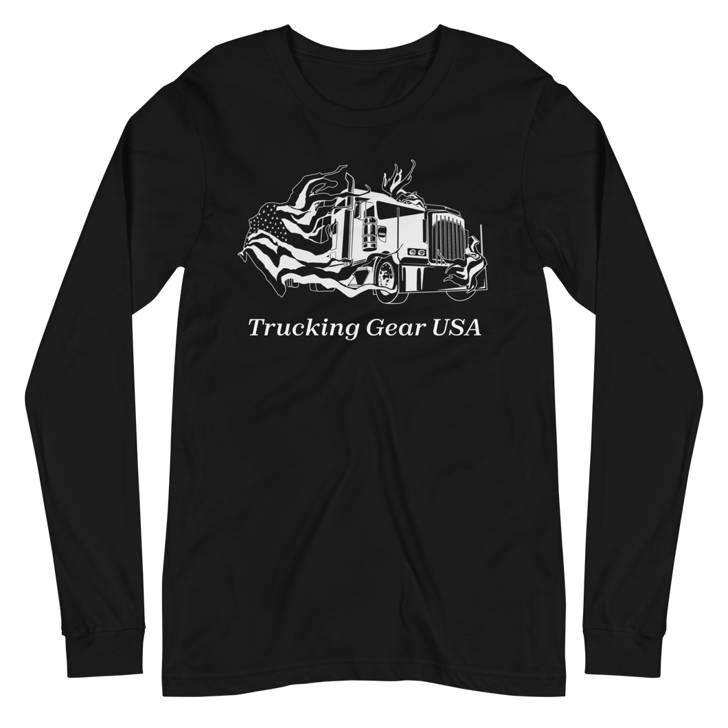 Trucking Gear USA Long Sleeve T-Shirt