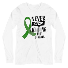 Load image into Gallery viewer, Never Stop Fighting The Stigma Long Sleeve Tee
