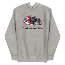 Load image into Gallery viewer, Trucking Gear USA Front Print Hoodie
