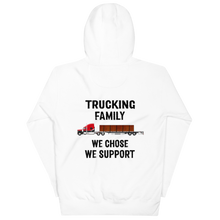 Load image into Gallery viewer, We Support Trucking Family Hoodie
